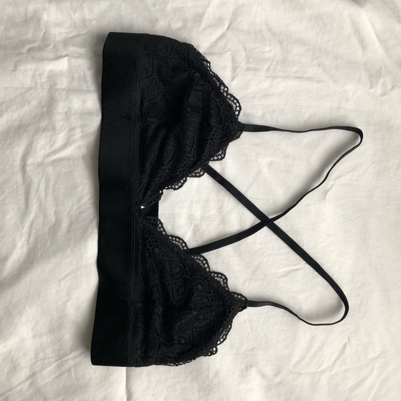 LACE BLACK BRALETTE - Picture 4 of 6